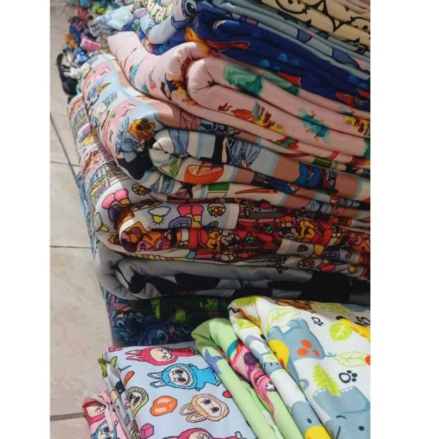 Malha Suede Estampadas com 1kg para pijamas, body bebê, vestidos, bermudas e outros