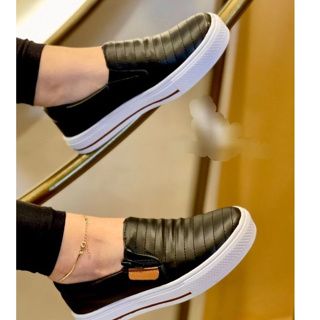 Tênis Feminino Slip On Casual Leve Macio Confortável Envio Imediato em Oferta na Shopee