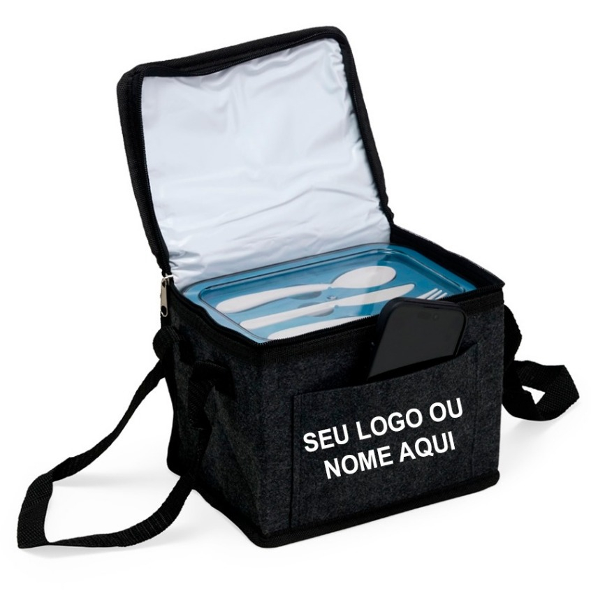 Bolsa Térmica Personalizada 6L com Alça Lancheira de Ombro em Oferta na Shopee