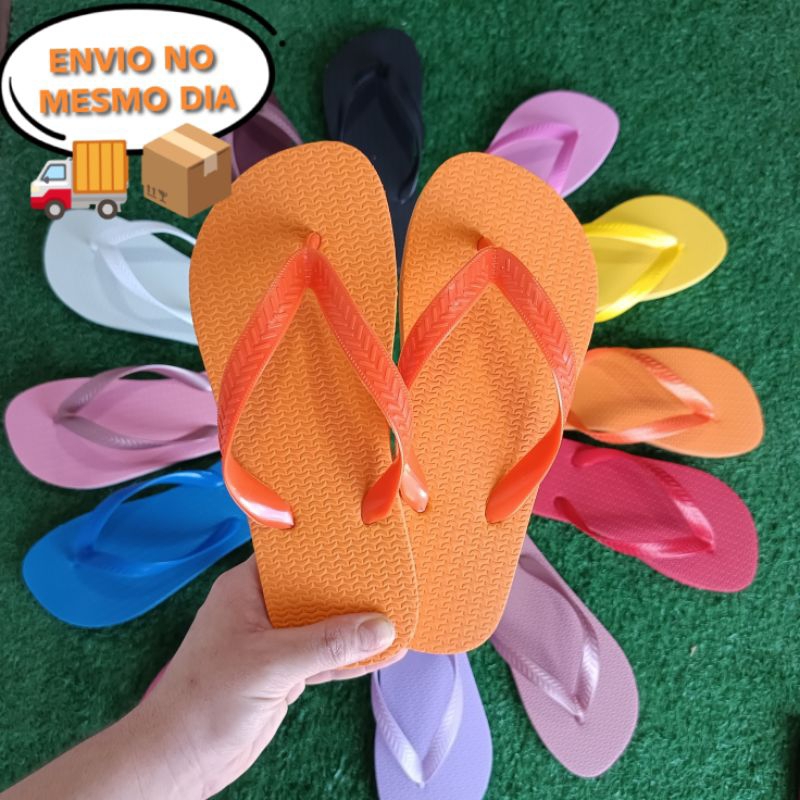 Chinelo/Sandália Modelo Tradicional Envio Imediato em Oferta na Shopee