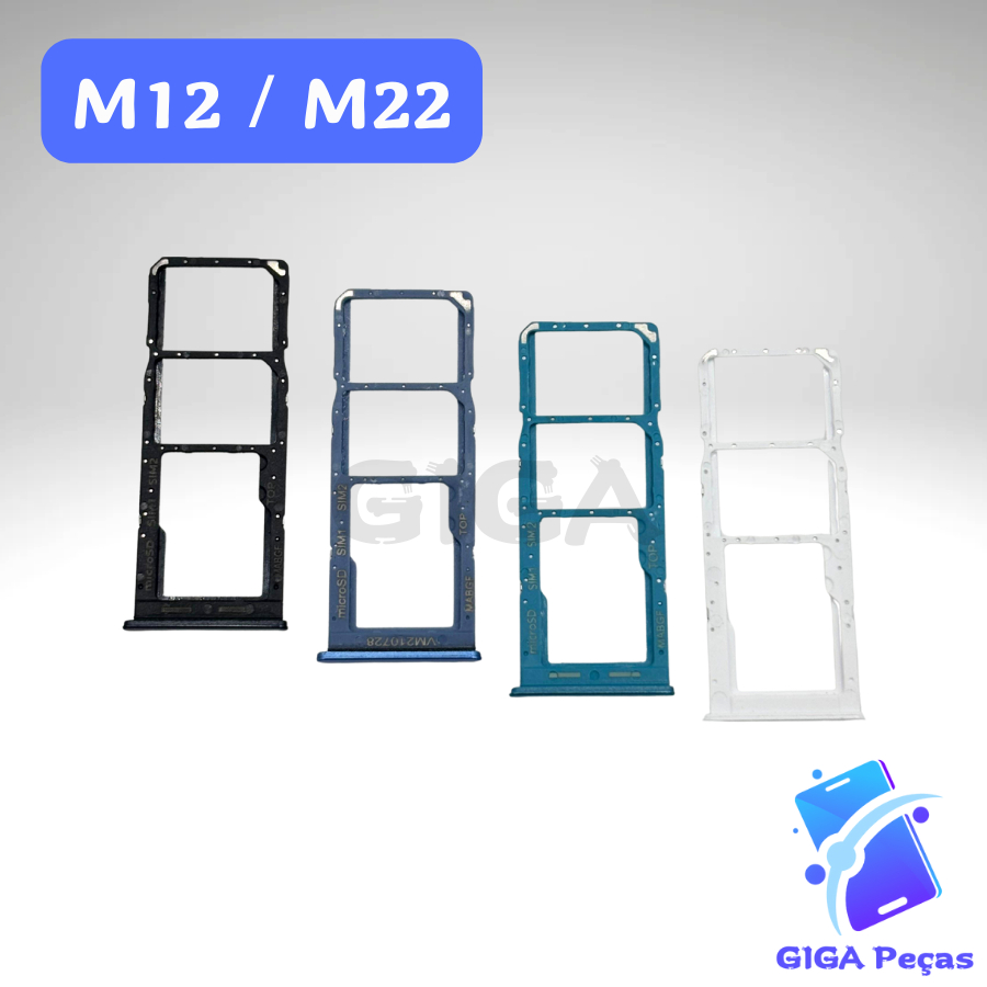 Gaveta Chip Bandeja Slot Galaxy M12 / M22