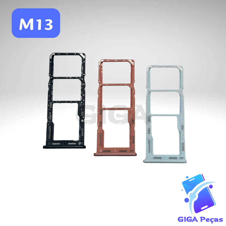 Gaveta Chip Bandeja Slot Galaxy M13 em Oferta na Shopee