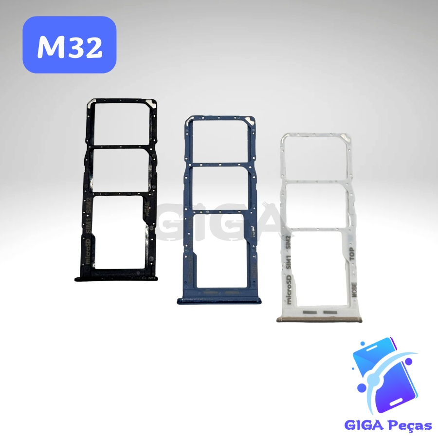 Gaveta Chip Bandeja Slot Galaxy M32 em Oferta na Shopee