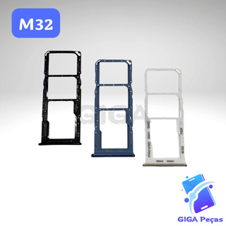 Gaveta Chip Bandeja Slot Galaxy M32 em Oferta na Shopee