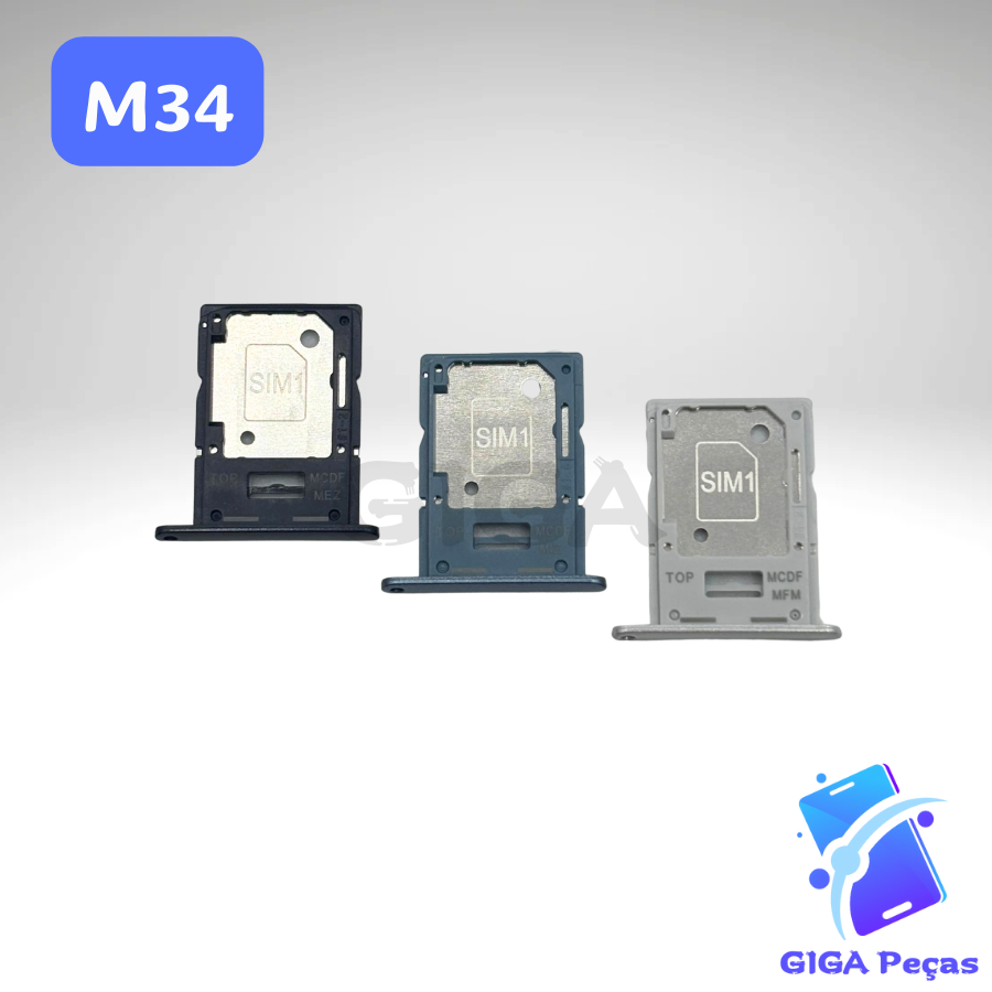 Gaveta Chip Bandeja Slot Galaxy M34 em Oferta na Shopee