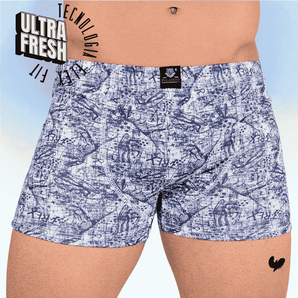 Cueca Boxer Masculina Microfibra Toque Suave Cós Embutido Costura Reforçada Premium Ultra Fresh