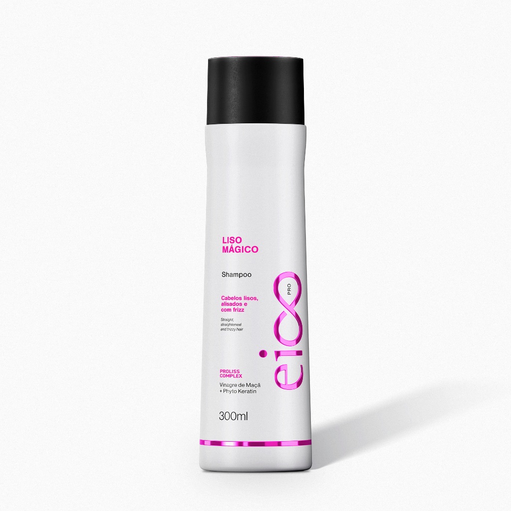 Shampoo Liso Mágico 300ml - Eico Pro