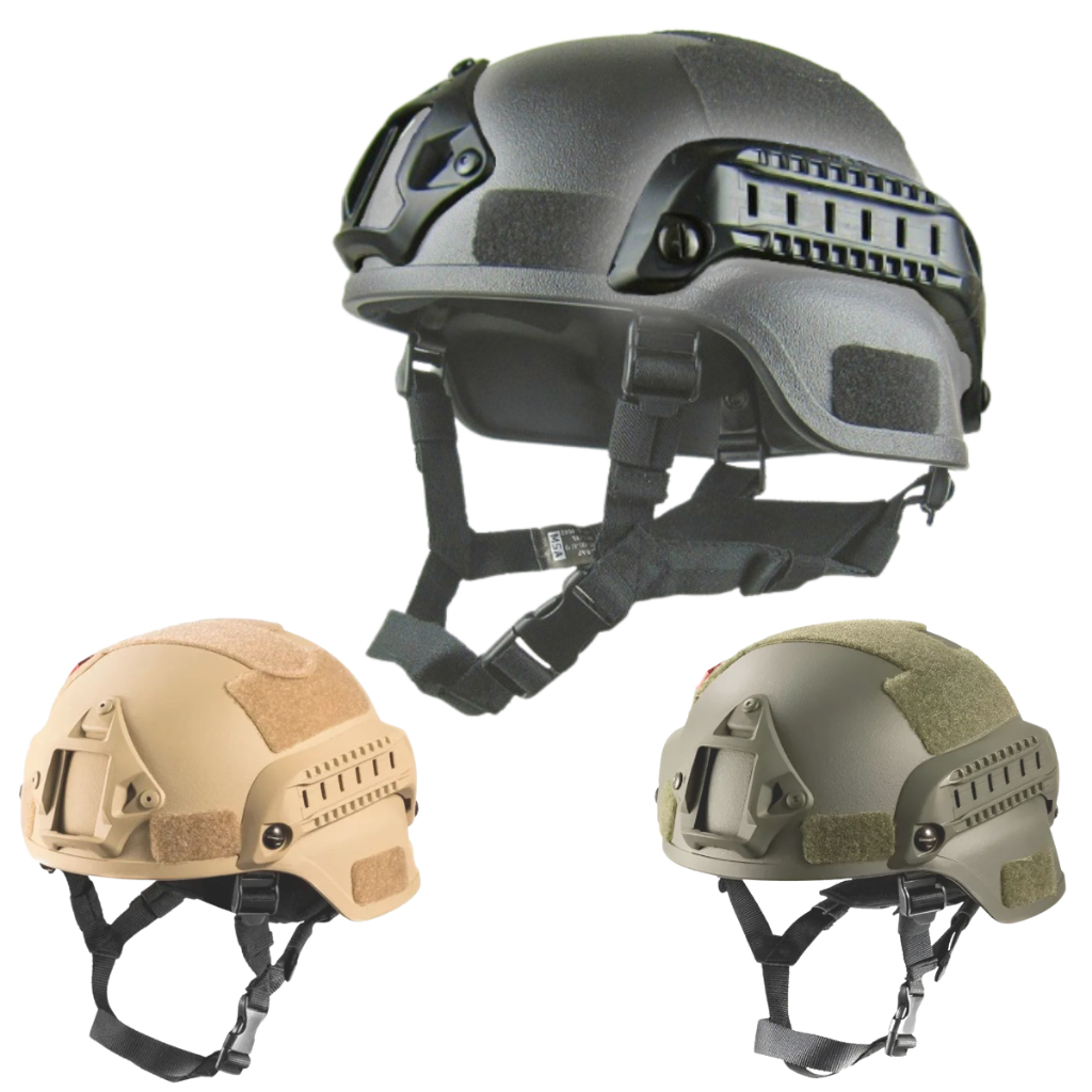 Capacete Rígido Tático Proteção Militar Esportes Ciclismo