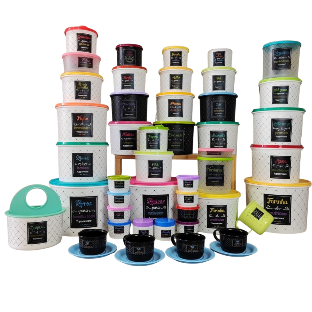 Linha de Armazenamento Bistrô Tupperware