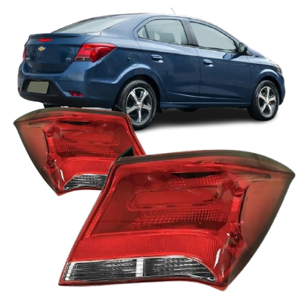 Par Lanterna Traseira Prisma Lt E Ltz 2017 2018 2019