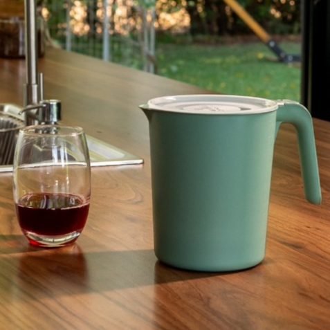 Jarra De Plástico Excelente Qualidade Tampa Com Encaixe Melhor Preço em Oferta na Shopee