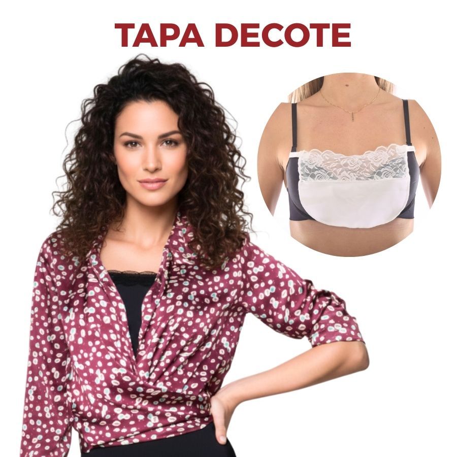 Kit 3 Tapa Decote Cobre Colo De Renda Para Usar Com Vestido Decotado Acessório de Sutiã