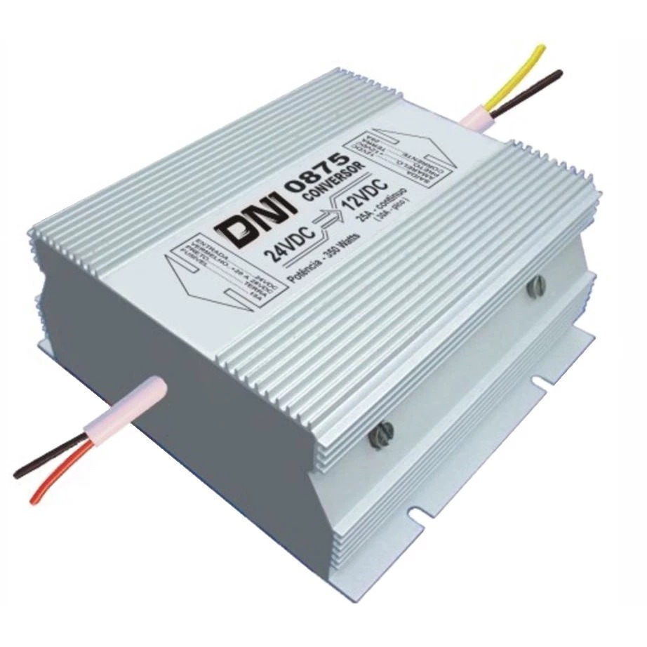 Conversor Inversor De Voltagem Dni 350w 24v Para 12v Dni0875