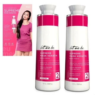 2 Máscaras Supreme Let me Be 2x1000ML. em Oferta na Shopee