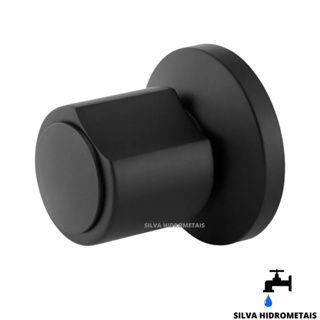 Acabamento Registro Banheiro C-40 ABS Preto Padrao Deca em Oferta na Shopee