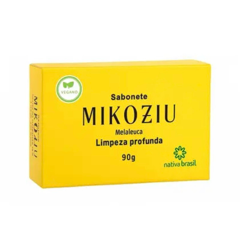 Sabonete Em Barra Nativa Brasil Mikoziu Facial E Corporal - original com melaleuca.