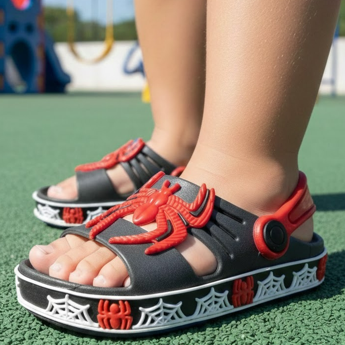 Sandália Criança Masculina Aranha Papete Infantil Menino Leve e Macio Confortavel em Oferta na Shopee