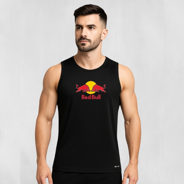 Regata Dry Fit Masculina - Redbull 01 - Academia Corrida Tecnologia Dry Fit Elasticidade Superior Conforto Térmico