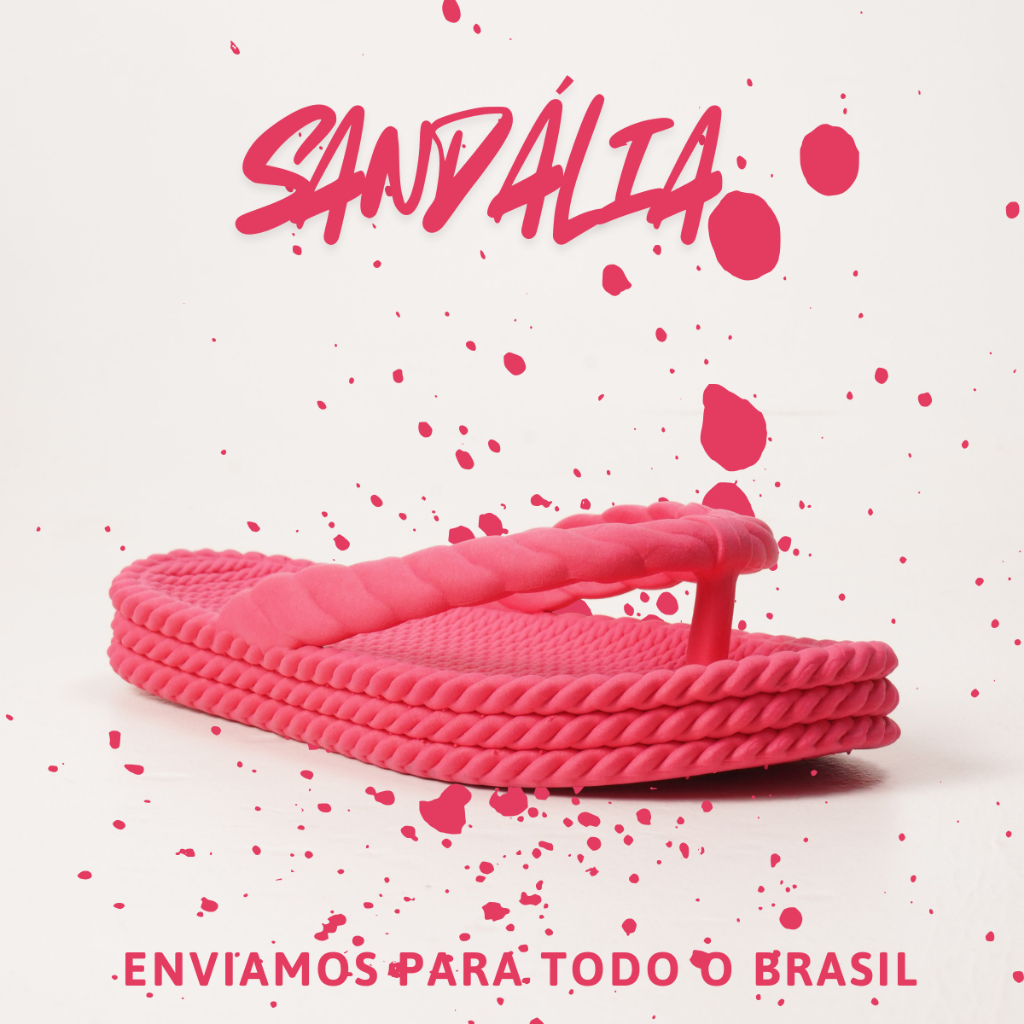 Sandália Feminina Trançada Ideal Para o Dia a Dia Visual Confortável e Sofisticado