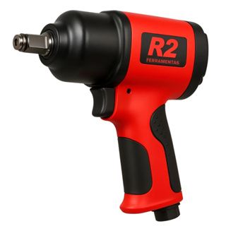 Chave Impacto Pneumática 1/2" 88Kgfm 863Nm  Alta Potência 8.800 RPM R2 Ferramentas em Oferta na Shopee