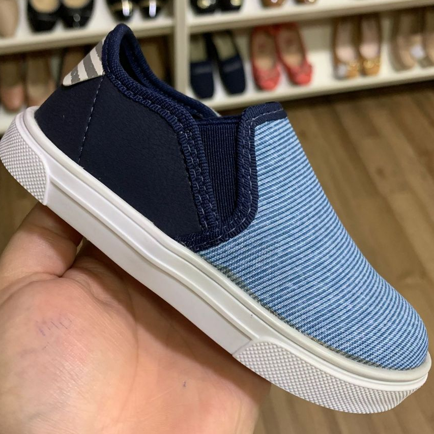 Tenis Infantil Menino Molekinho Slip On l REF:2133.173
