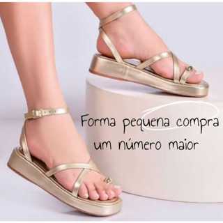 Sandália Feminina Confortável | Moda Casual e Elegante REF.2025/16 em Oferta na Shopee