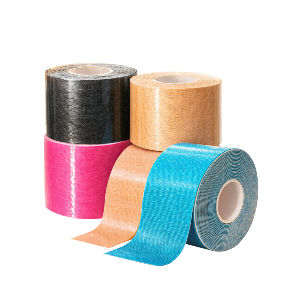 Bandagem Elástica 5Cm X 5M - Fita Kinesio Tape Fisioterapia