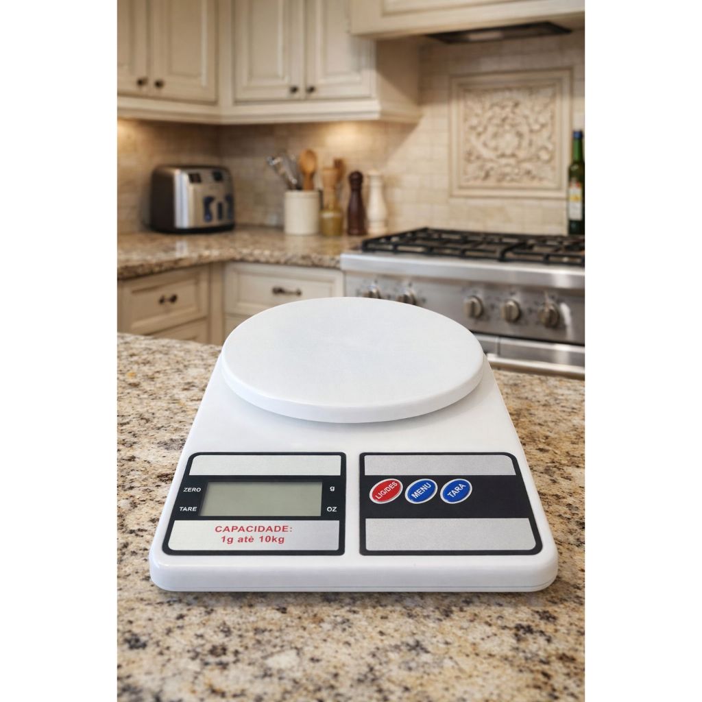 Balança Digital de Cozinha 10kg Alta Precisão em Oferta na Shopee