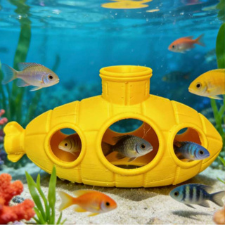 Enfeite para Aquário Submarino - Toca para Peixes Pequenos e Bettas em Oferta na Shopee