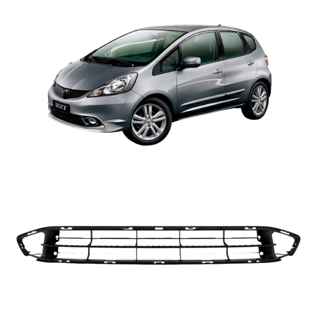 Grade Inferior Central Honda Fit 2009 Á 2012 Com Furo em Oferta na Shopee