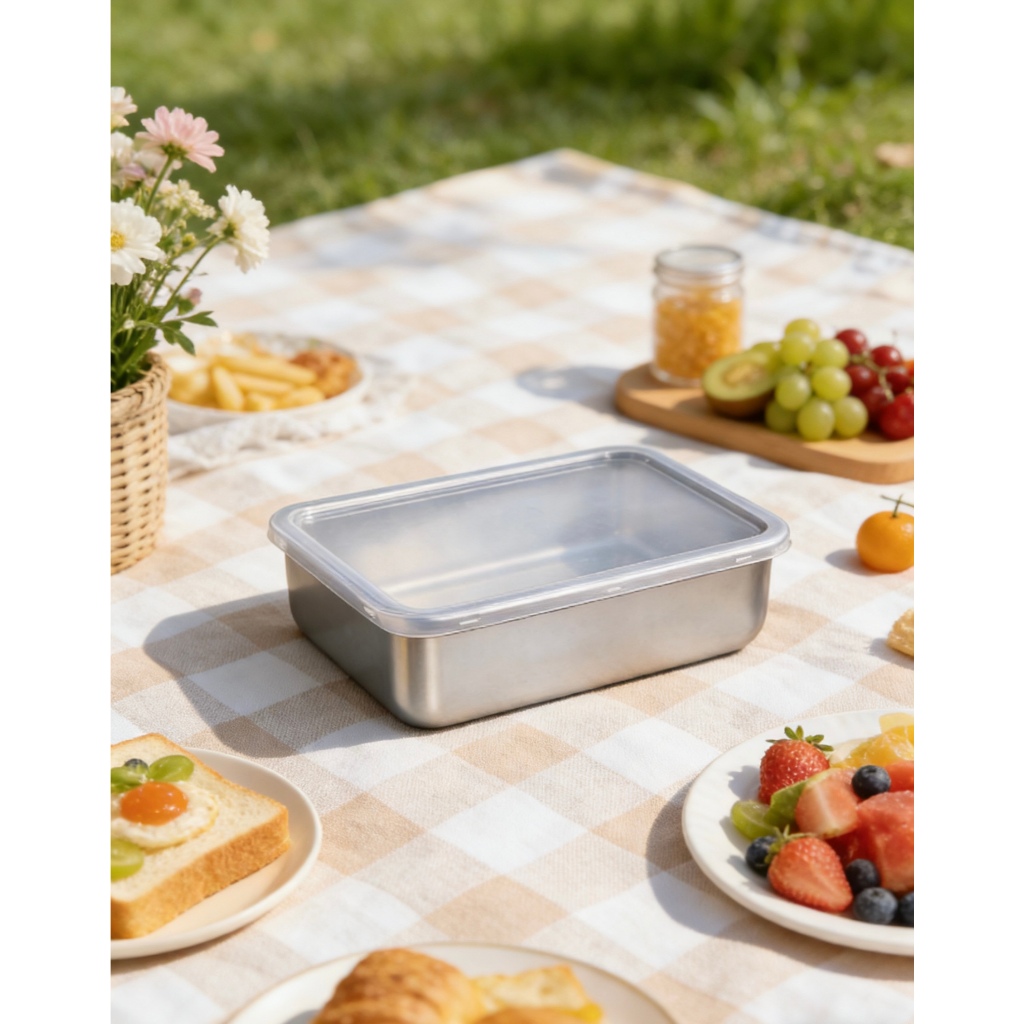 Recipiente para Armazenar Alimentos com Tampa Transparente – Conservação e Praticidade na Cozinha em Oferta na Shopee