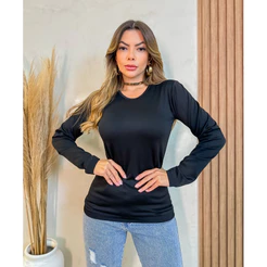 Blusa Feminina Segunda Pele Flanelada Quente Inverno SD390