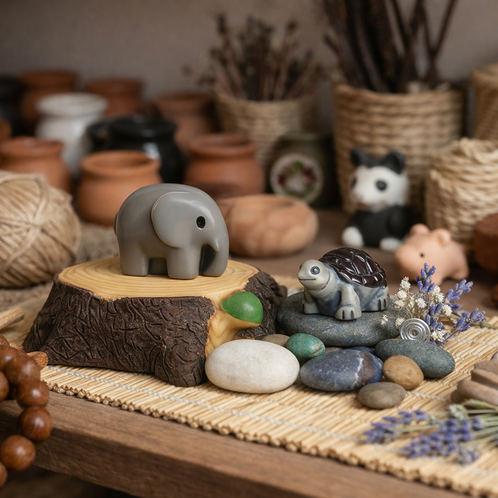 Mini Animais em Miniaturas Para Artesanato Jardim Decoração Plantas 3, 5 ou 10 Unidades em Oferta na Shopee