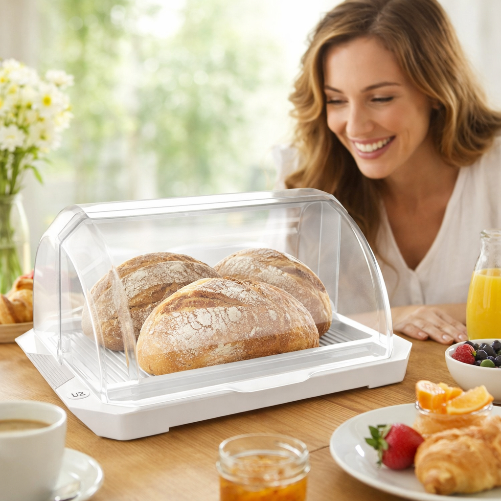 Porta Pão Premium UZ - Porta Pão Francês Sal - Porta Pao Forma - Porta Bolo Doces Salgados em Oferta na Shopee