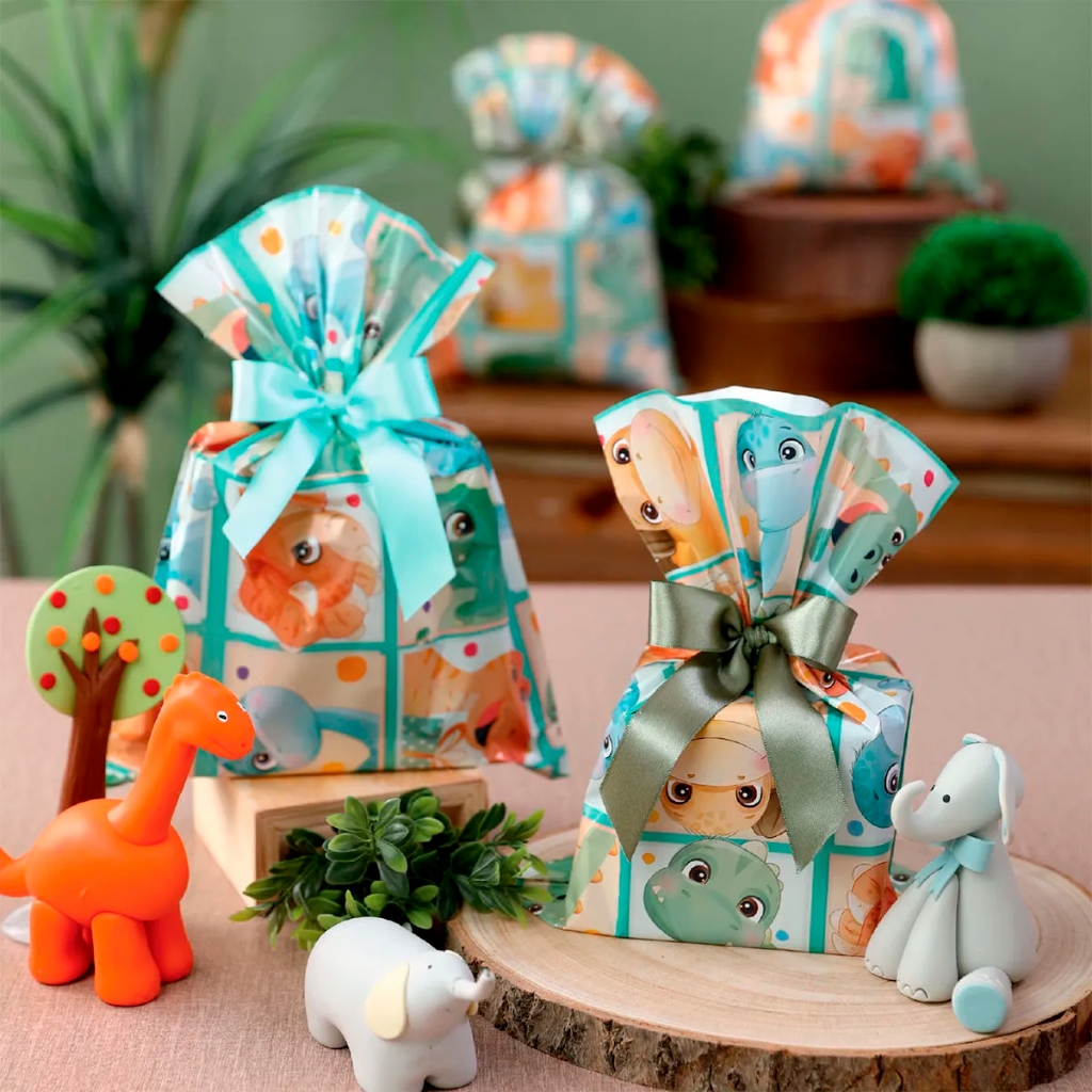 50 Sacos para Presentes Laminado Tema Infantil Tamanho 30x44 Novas Estampas em Oferta na Shopee