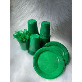 KIT FESTA DE ANIVERSÁRIO VERDE BANDEIRA (150 PÇS) em Oferta na Shopee