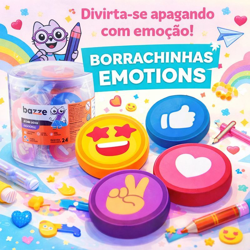 Borracha Emotions BAZZE em Oferta na Shopee