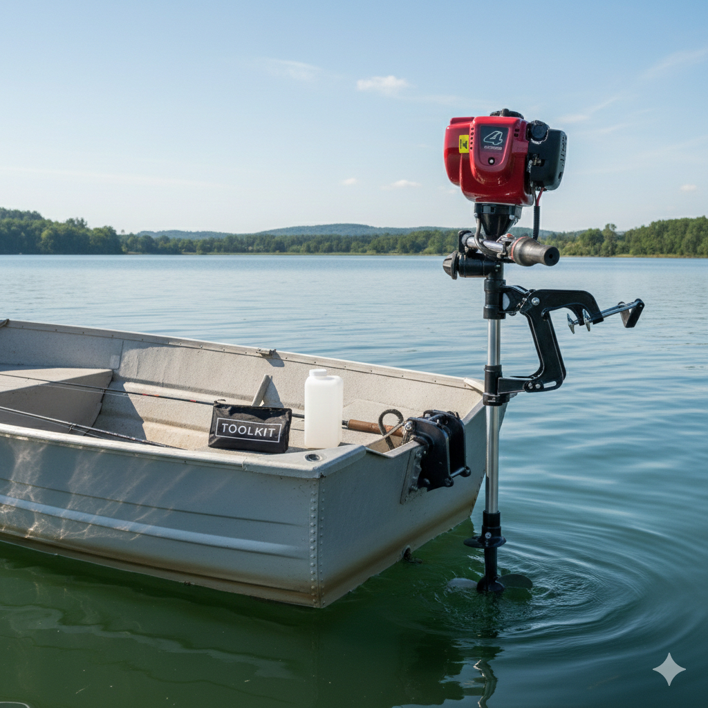 Motor 75cc Barco 4 Tempos Polpa Para Barco Bote Caiaque muito Potente Original Envio Imediato em Oferta na Shopee