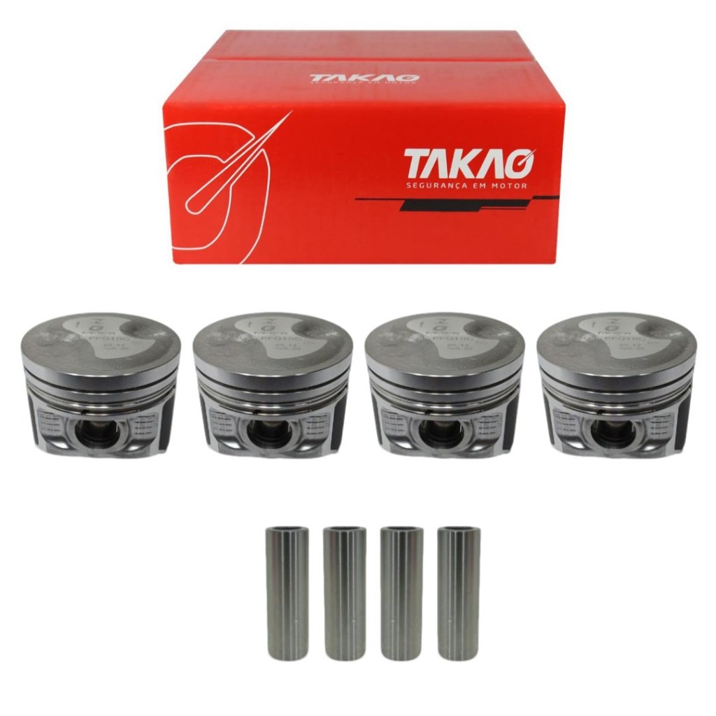 JOGO DE PISTOES DO MOTOR  FORD KA FIESTA  -  0.50 TAKAO em Oferta na Shopee