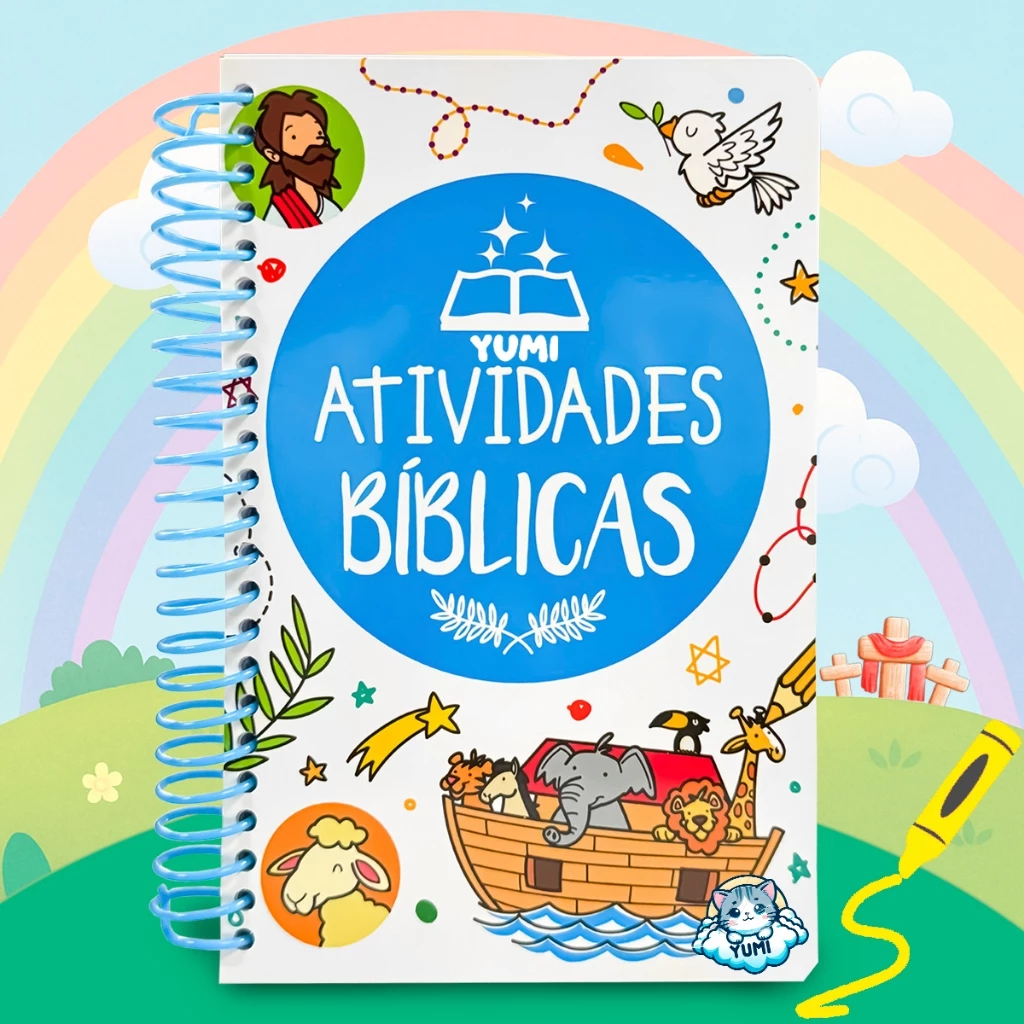 Livro Infantil 365 Atividades Bíblicas Para Crianças Livro de colorir, Atividades, Educativos — imagem 1