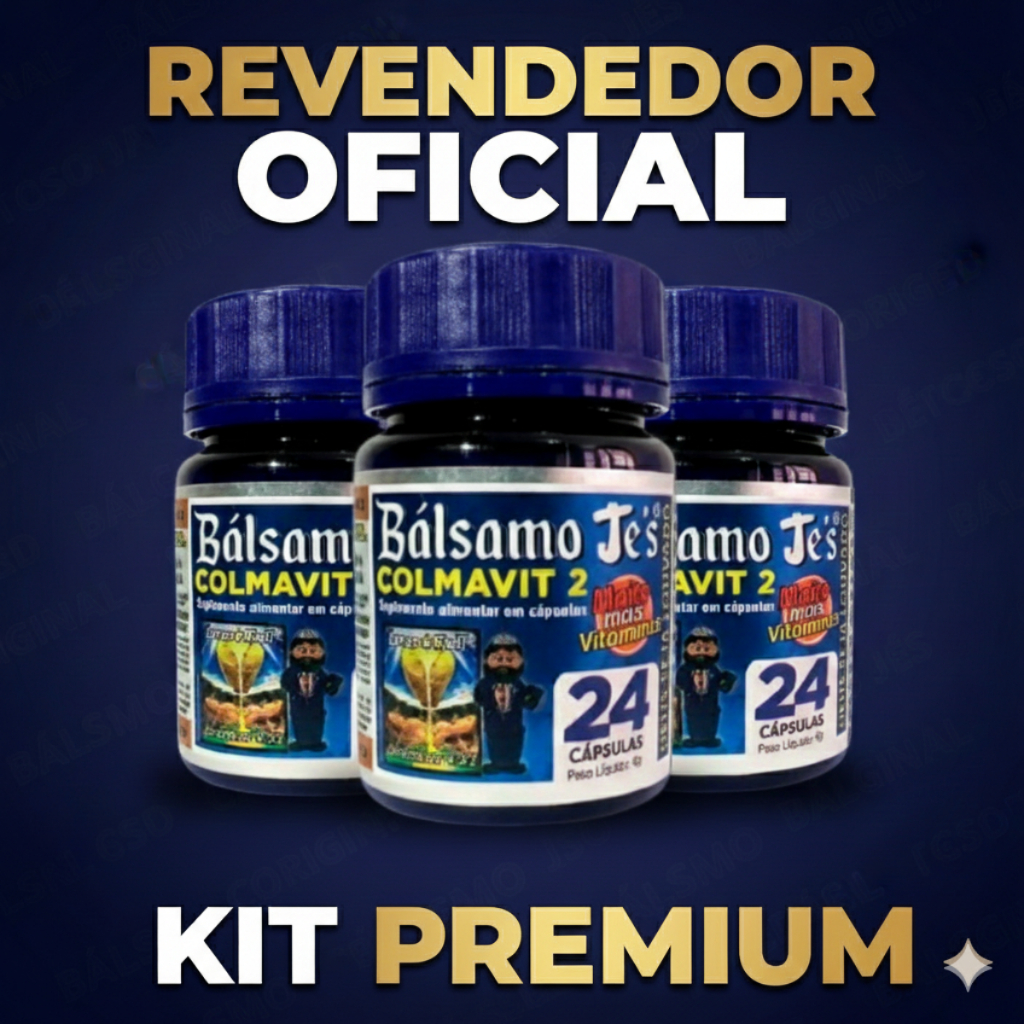 Kit 3 Bálsamo Jés — 100% Original em Oferta na Shopee