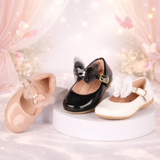 Sapatilha Verniz Infantil Menina Delicada Borboleta Fivela Boneca Confortável Casual Promoção em Oferta na Shopee