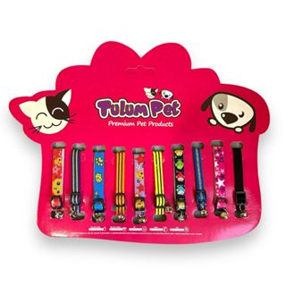 Coleira para Gato Elástica c/10 Ajustável Pingente Patinha, Sino, Gata em Oferta na Shopee