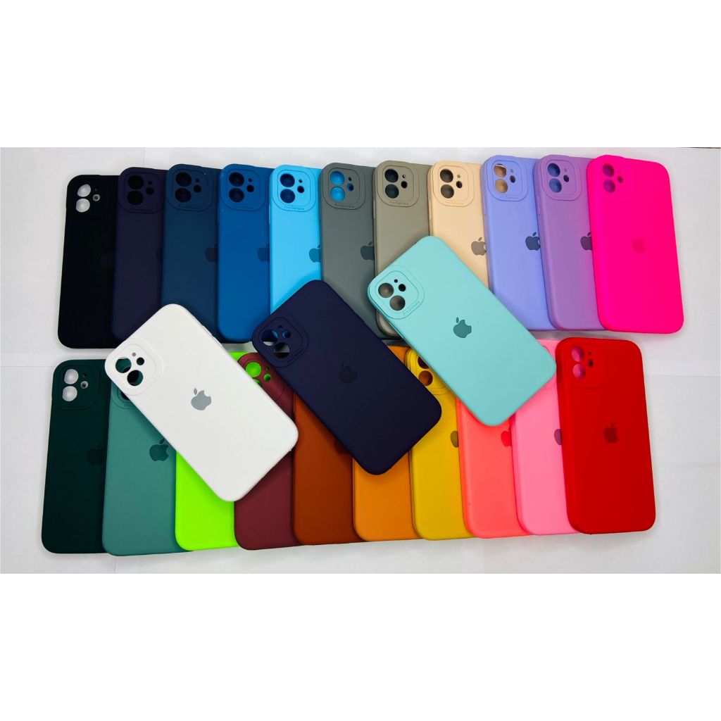 CAPA CAPINHA CASE PARA IPHONE 11 NORMAL  A SILICONE INTERIOR AVELUDADA COM CÂMERA FECHADA...... em Oferta na Shopee