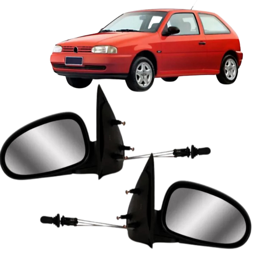 Retrovisor Gol/Parati G2 Bola 95/99 2 Portas C/Controle