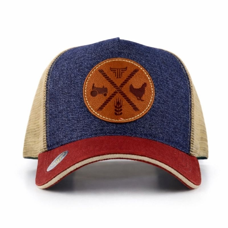 Boné Trucker Agro Masculino Modelo Farm Bulls e Mangalarga Original  Tela Country Ajustável Vários Modelos