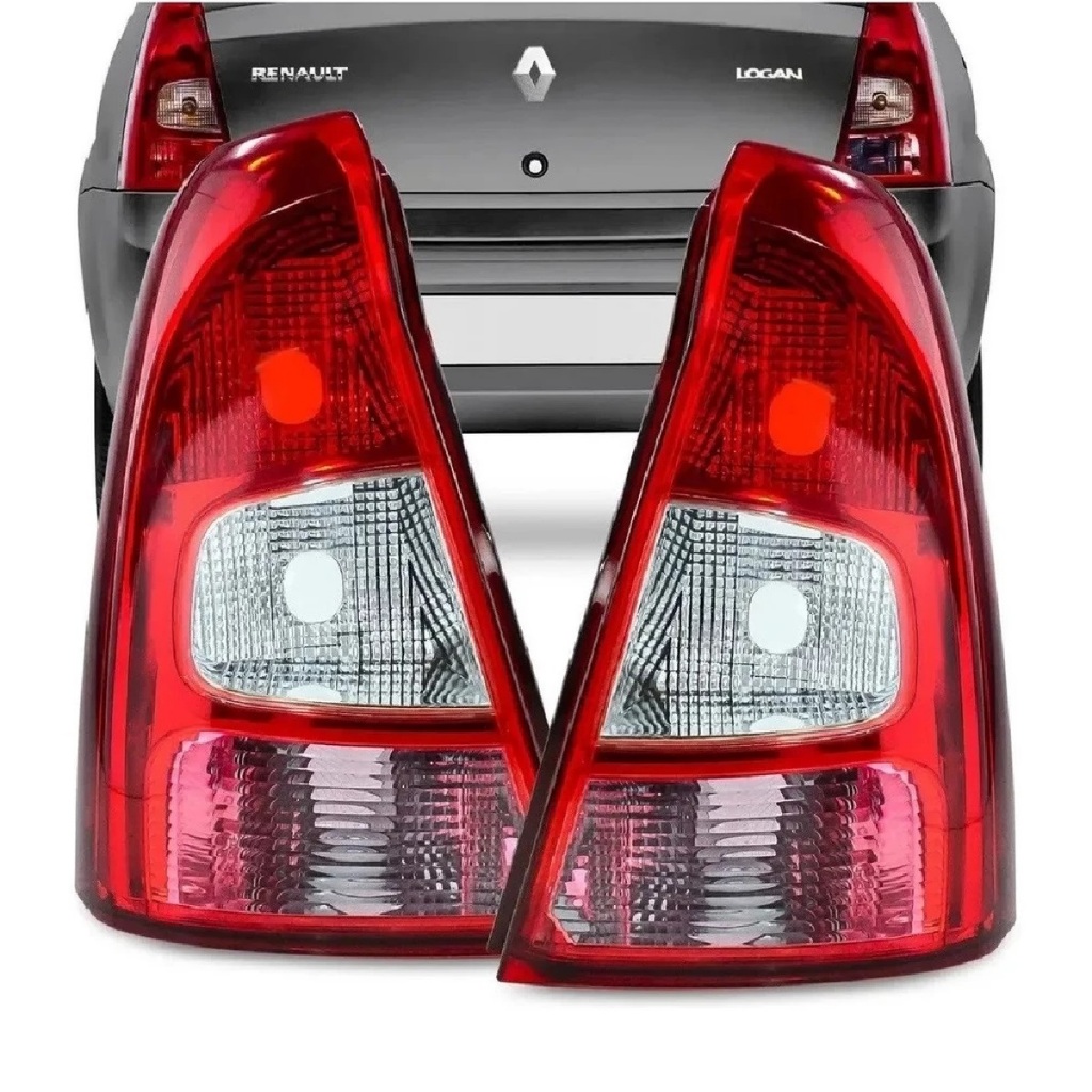 Par Lanterna Traseira Renault Logan 2011 2012 2013 2014