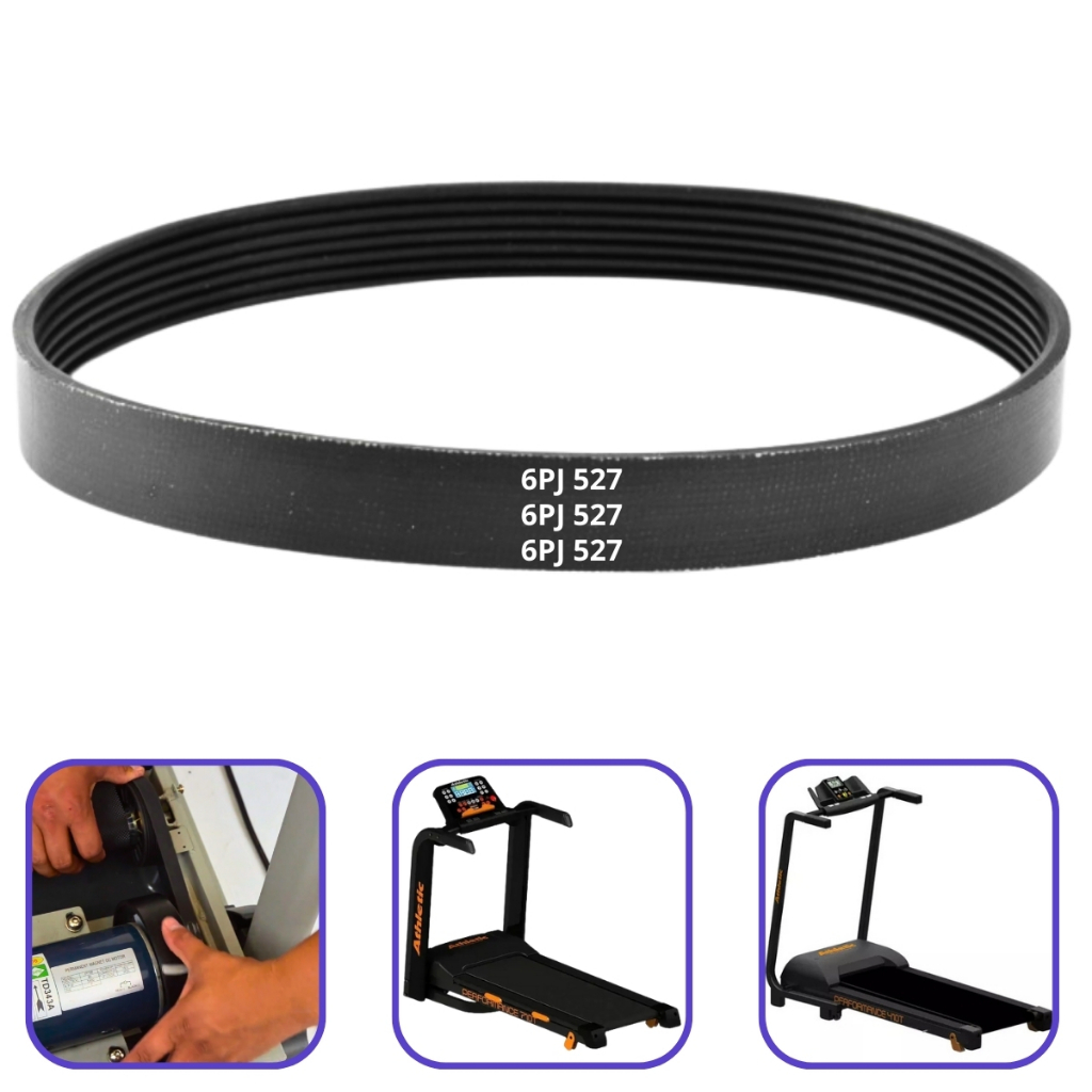 Correia do Motor 6epj 527 Para Esteira Ergométrica Athletic Performance 410/710t