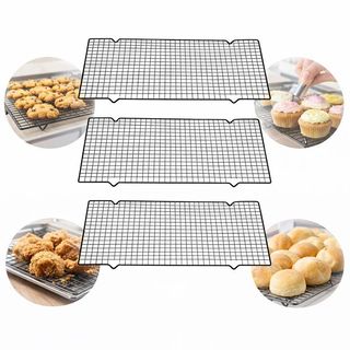 Kit 3 Grade P/ Resfriar Bolos Doces Antiaderente Confeitaria