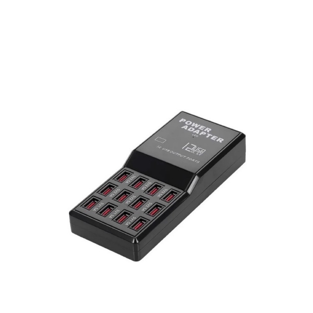 Tomada Portátil USB HUB Adaptador com Entradas USB para Celular, Tablet e Outros
